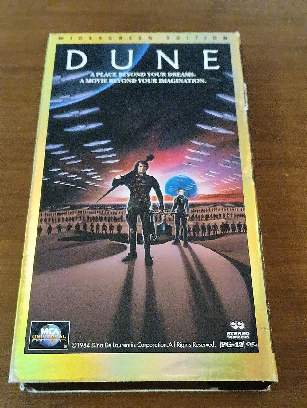 1997 Universal Dune VHS Wide Screen Edition